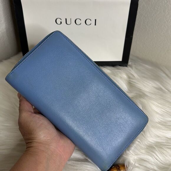 💯Authentic Gucci Zipped Around Long Wallet🍀 - Picture 15 of 17